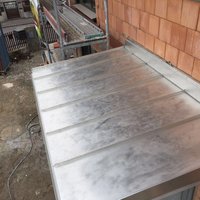 Aluminiumdach für Eingangstür